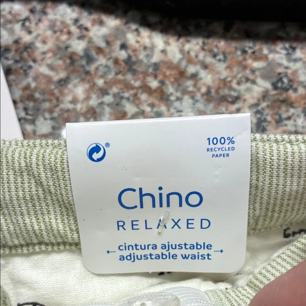 NWT Mayoral Light Green Kids Chino Casual Bottoms Sz 24 mos